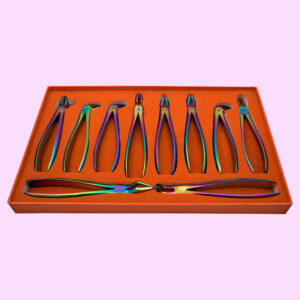 Extracting Forceps Set Multi Color