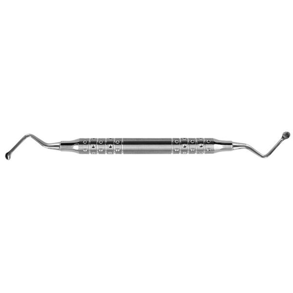 Bone Curette Lucas 87 Serrated