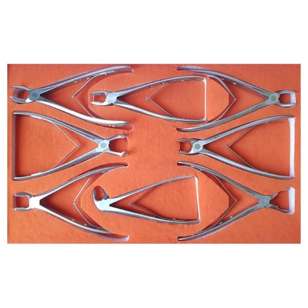 Pedo Deep Grip Forceps Set